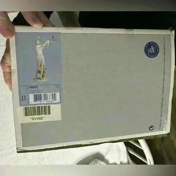 Vintage Lladró A Perfect Drive‎ #6550 Figurine Retired Golf Sculpture in Box - Picture 13 of 16